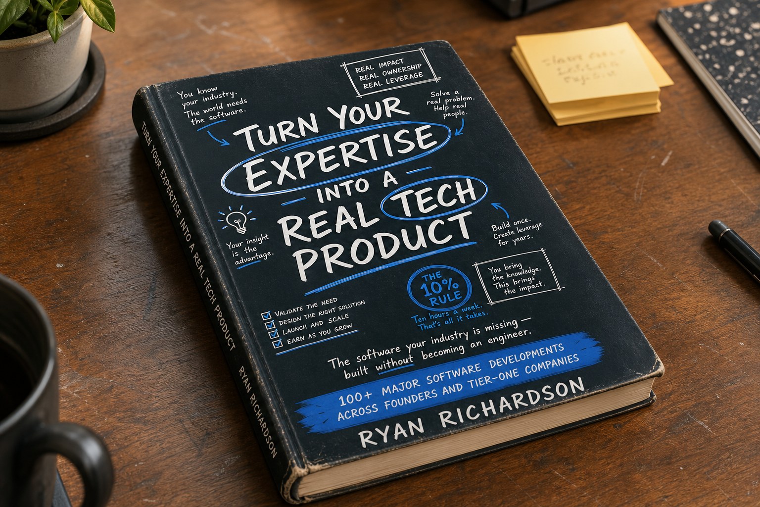 Turn Your Expertise Into a Real Tech Product — the field guide